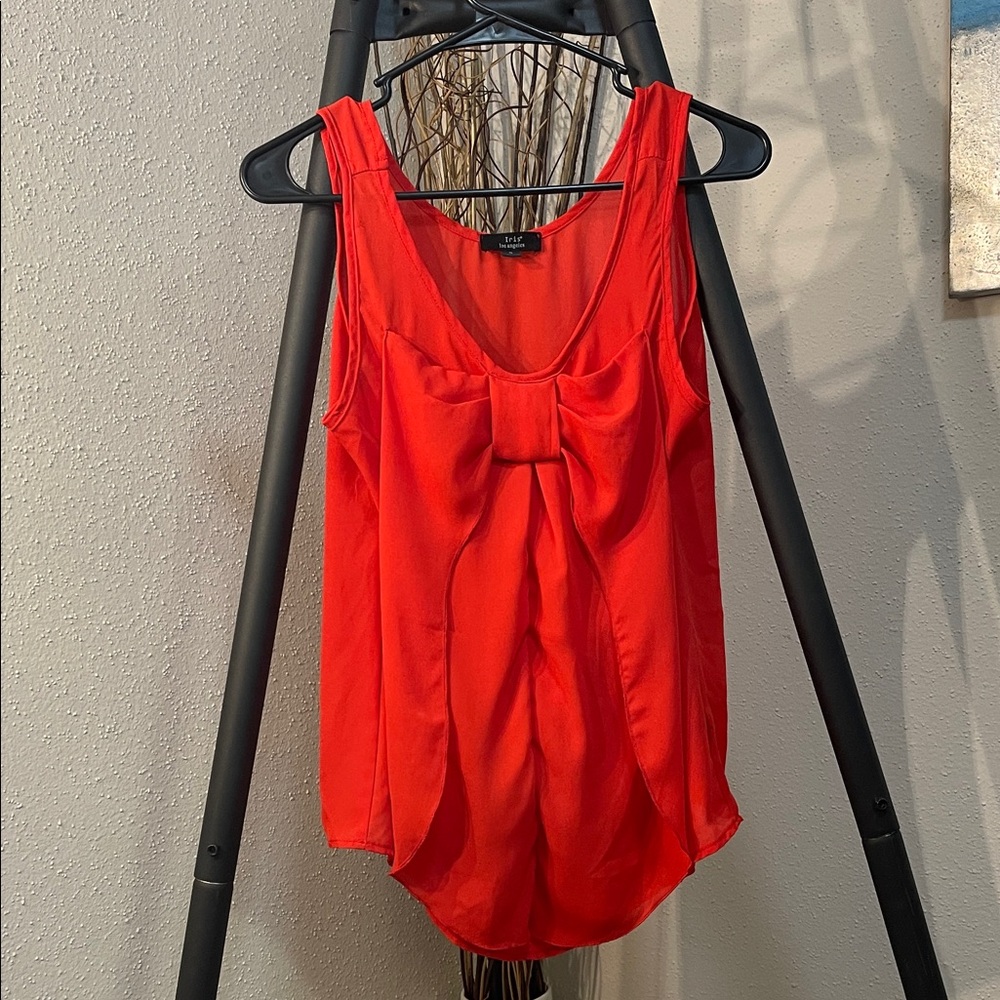 Iris Vibrant Red Tank Top